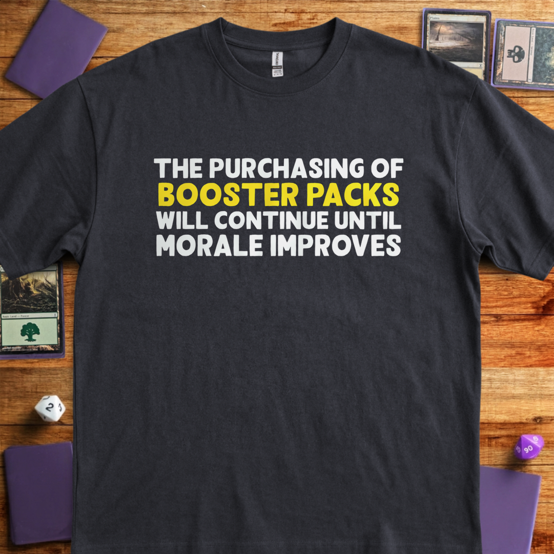 Purchasing Booster Packs - Black
