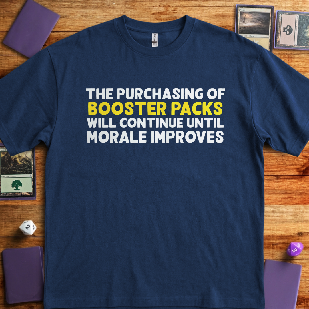Purchasing Booster Packs - Navy