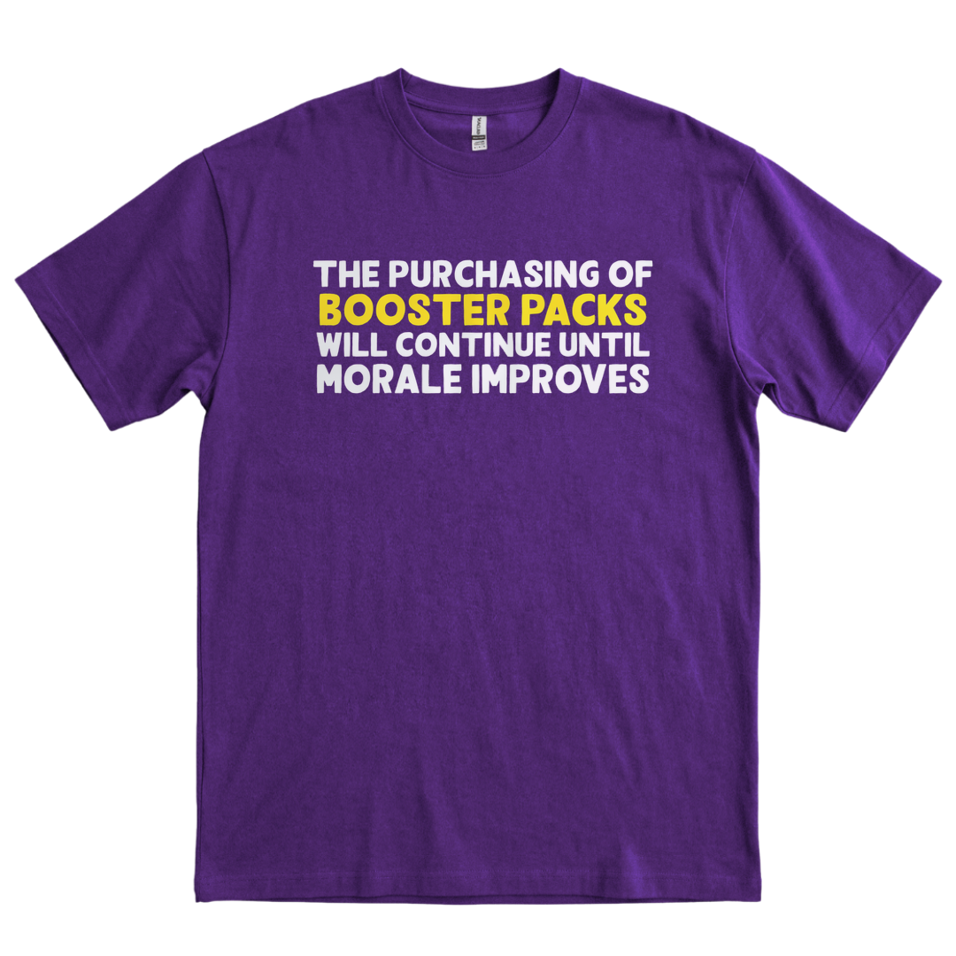 Purchasing Booster Packs - Purple