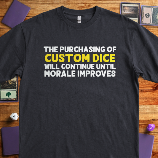Purchasing Custom Dice - Black