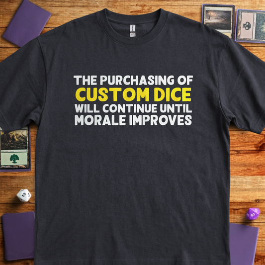 Purchasing Custom Dice - Black