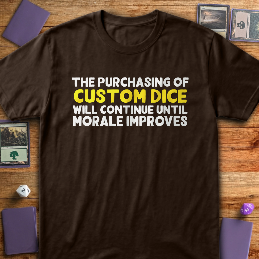 Purchasing Custom Dice - Dark Chocolate
