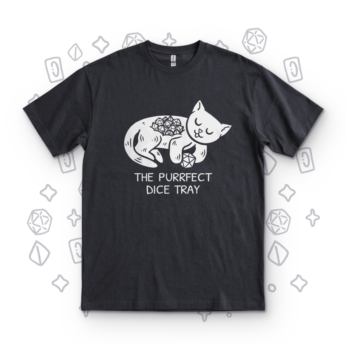 Purrfect Dice Tray - Black