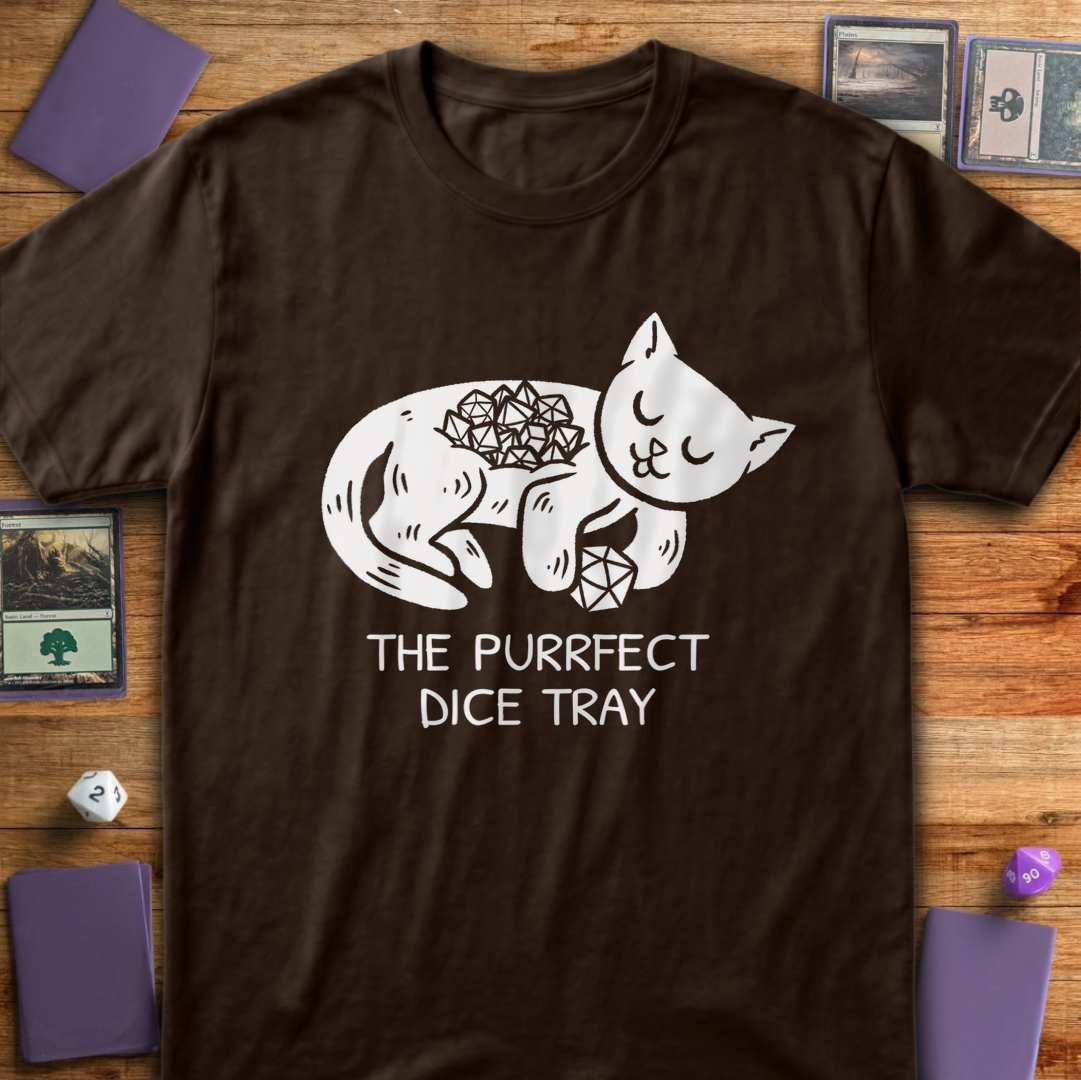 Purrfect Dice Tray - Dark Chocolate