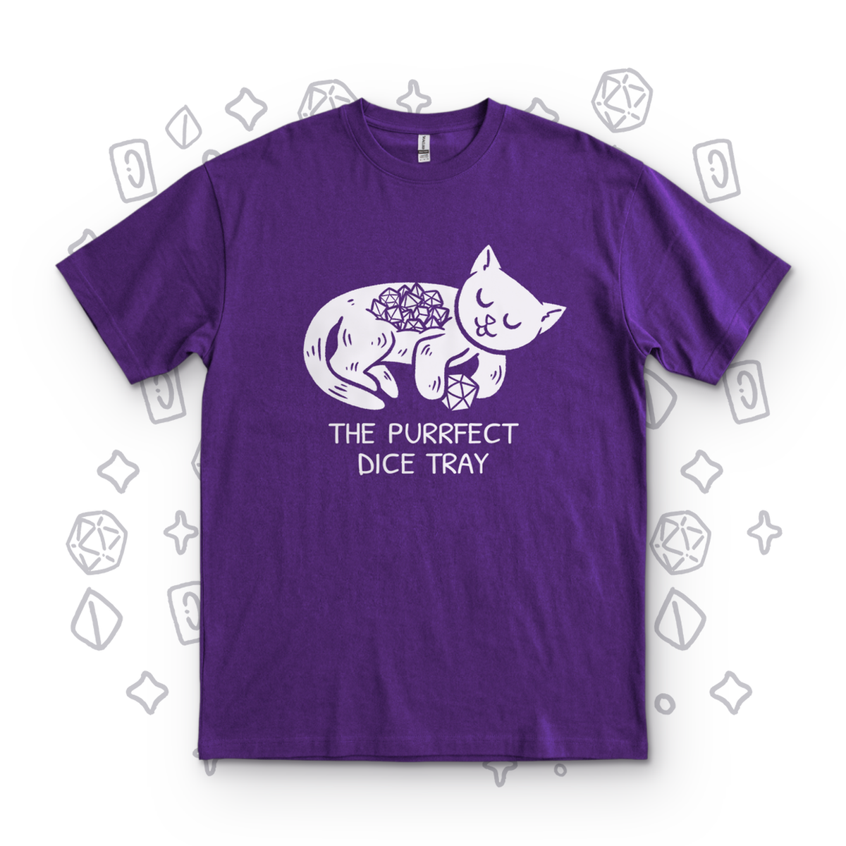 Purrfect Dice Tray - Purple