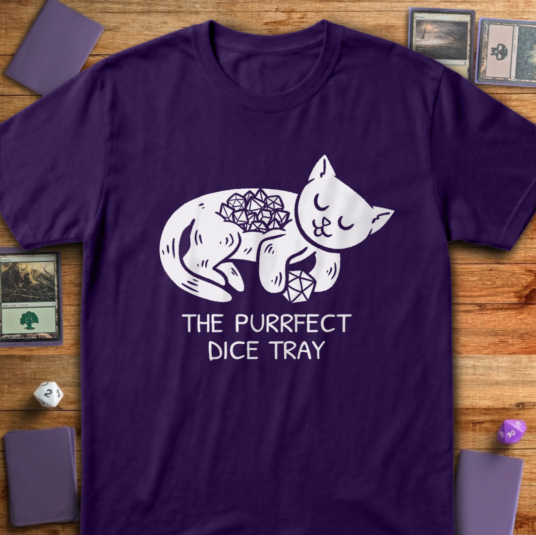 Purrfect Dice Tray - Purple