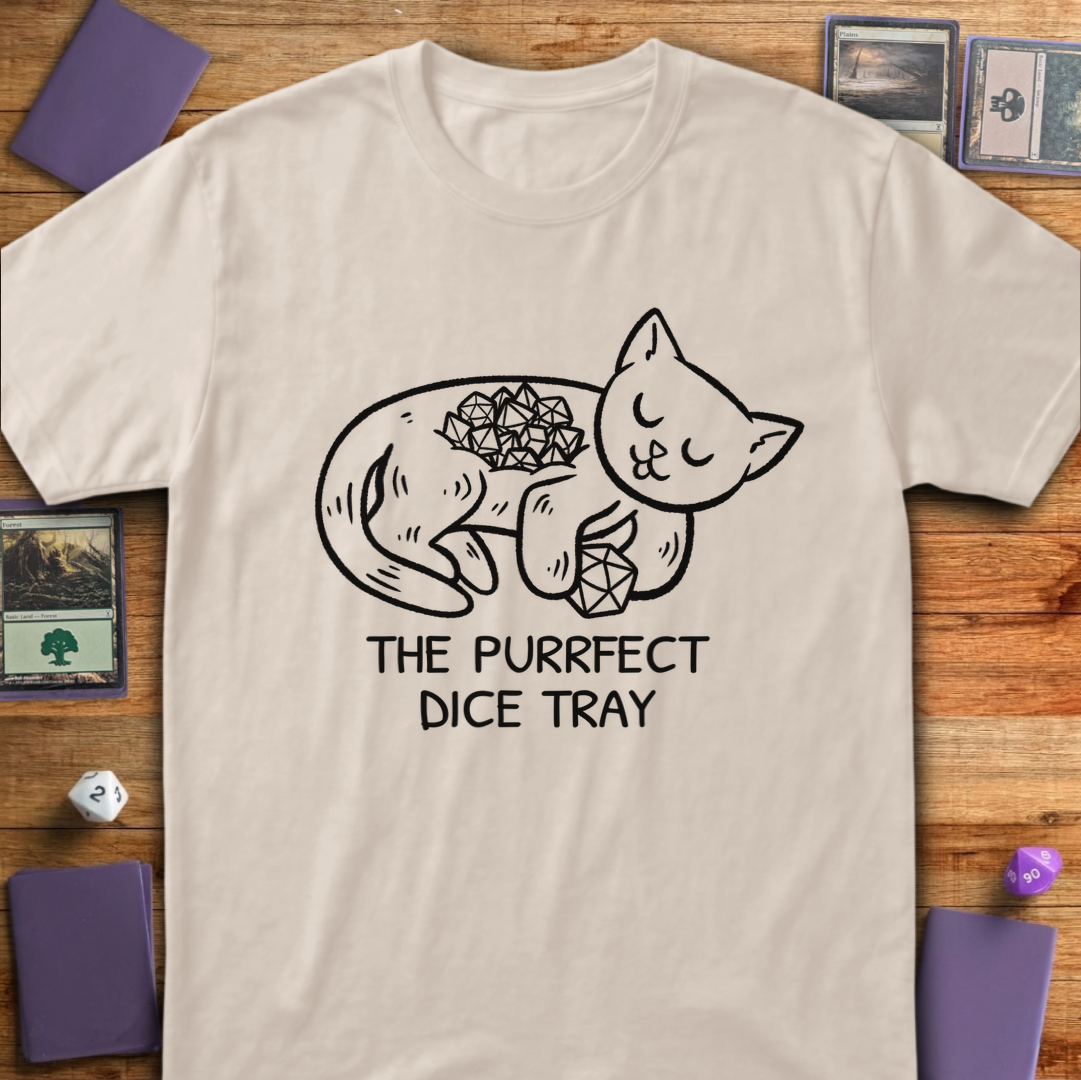 Purrfect Dice Tray - Sand