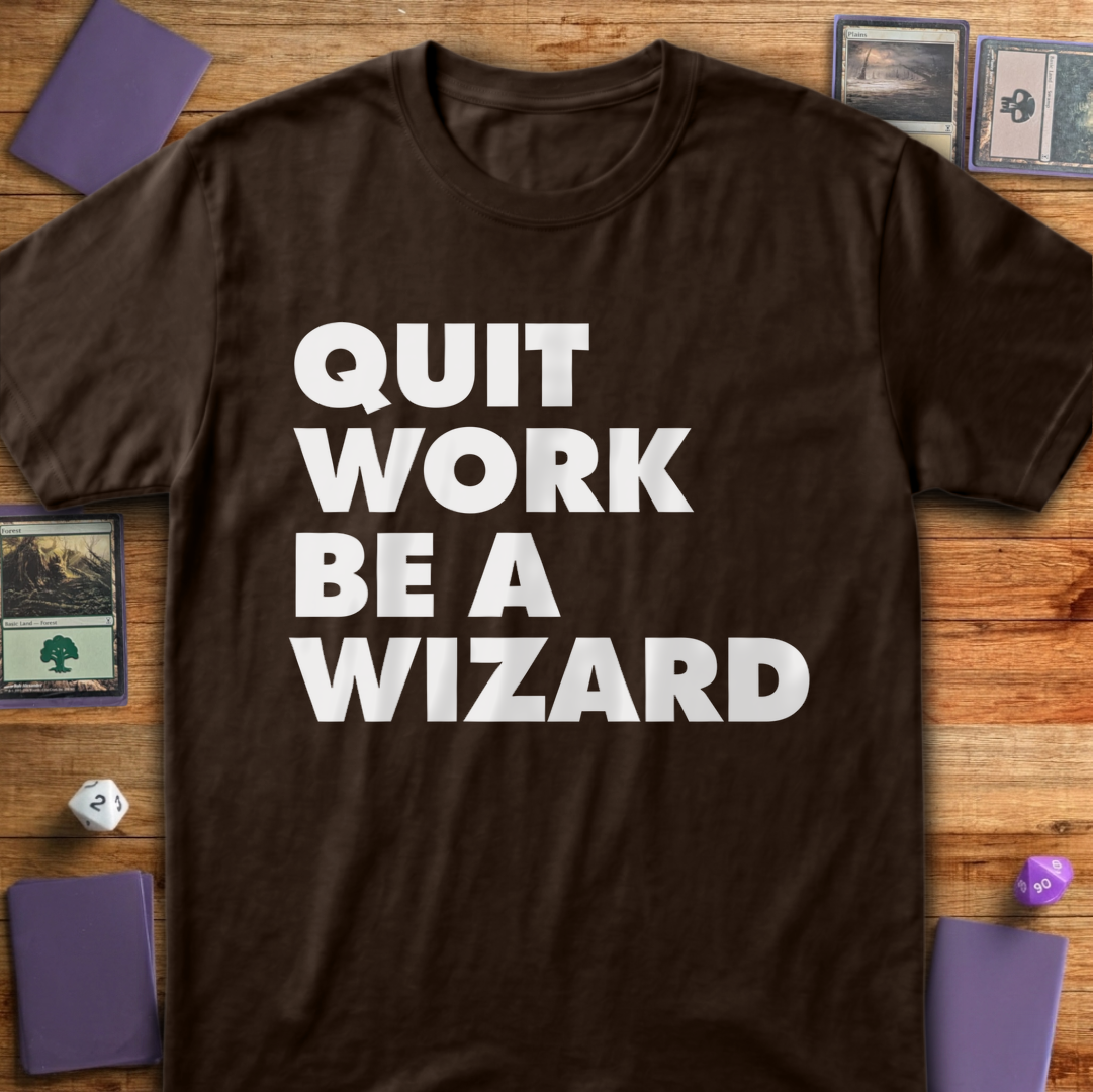 Quit Work Be a Wizard - Dark Chocolate