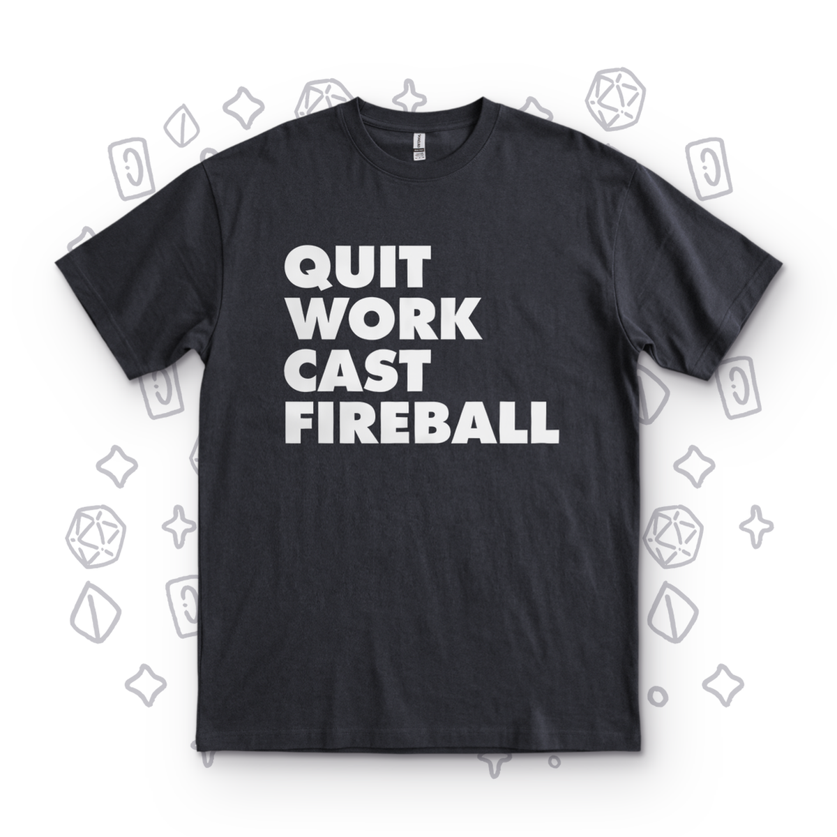 Quit Work Cast Fireball - Black