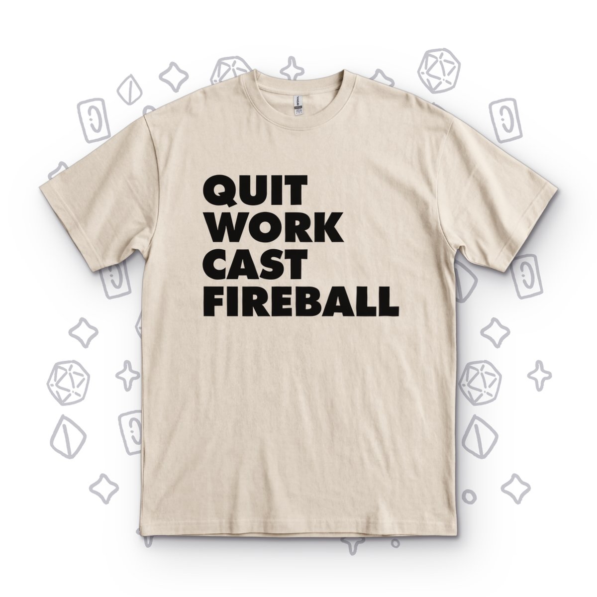 Quit Work Cast Fireball - Sand