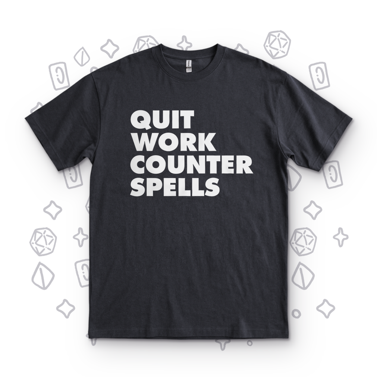 Quit Work Counter Spells - Black