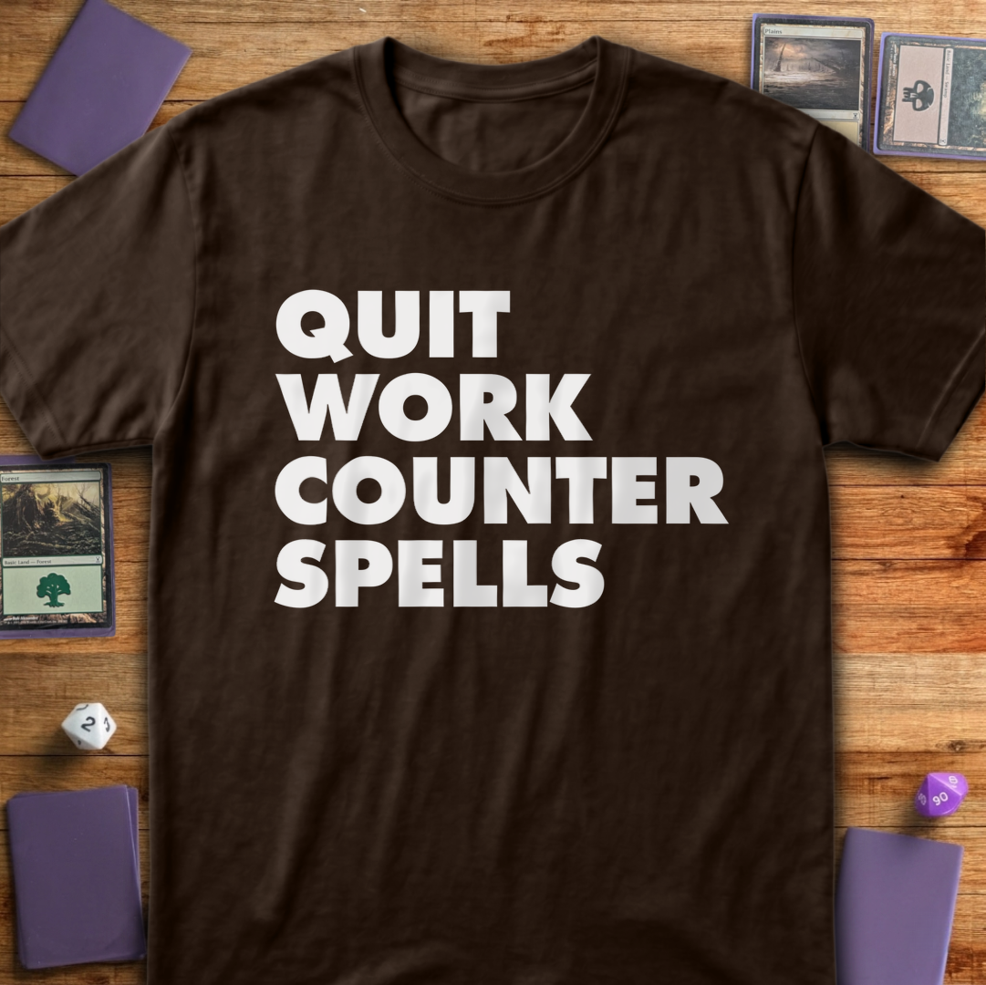 Quit Work Counter Spells - Dark Chocolate