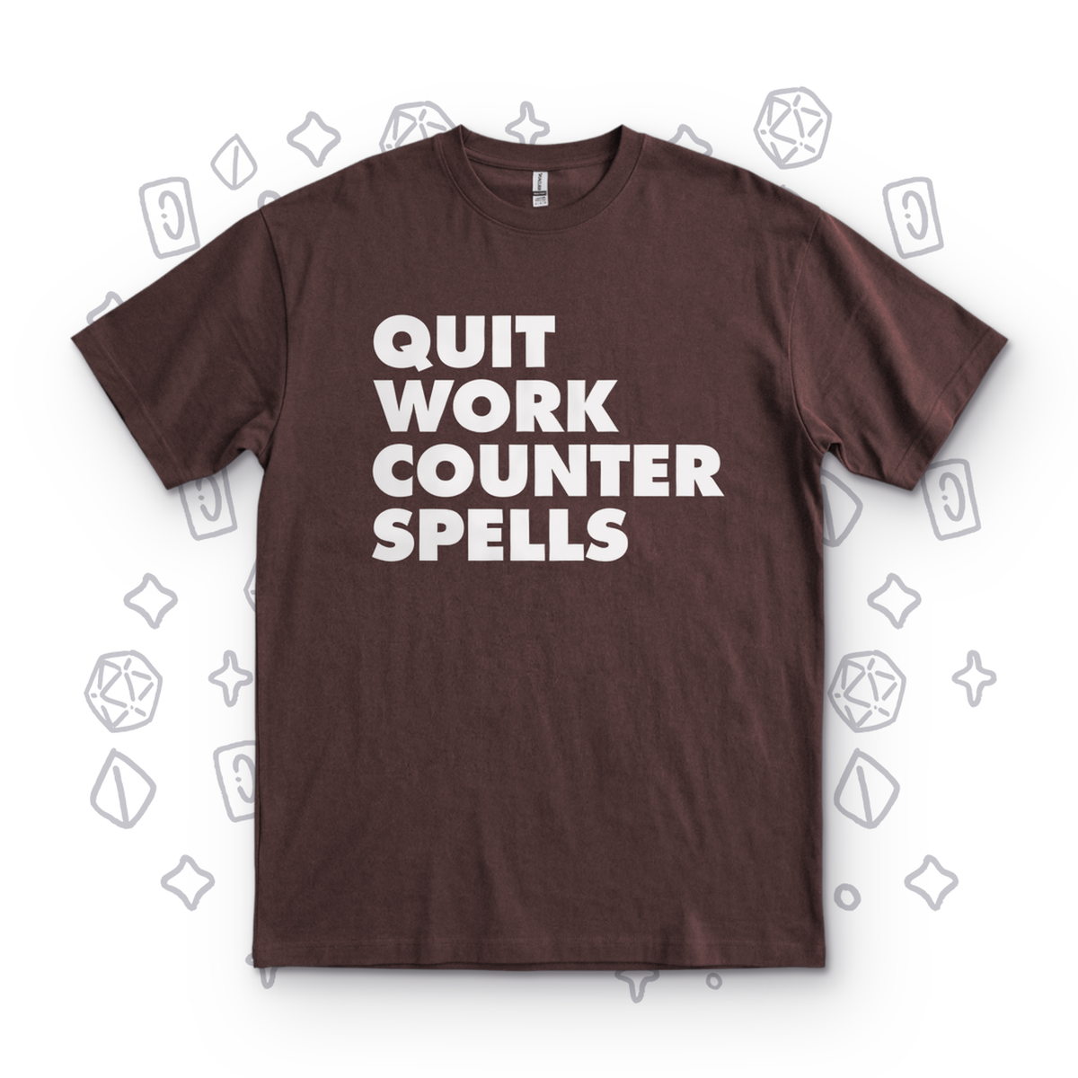 Quit Work Counter Spells - Dark Chocolate
