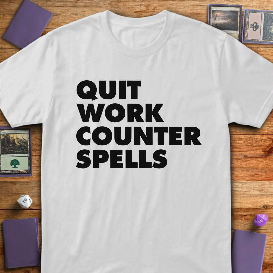 Quit Work Counter Spells - White