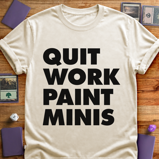 Quit Work Paint Minis - Sand