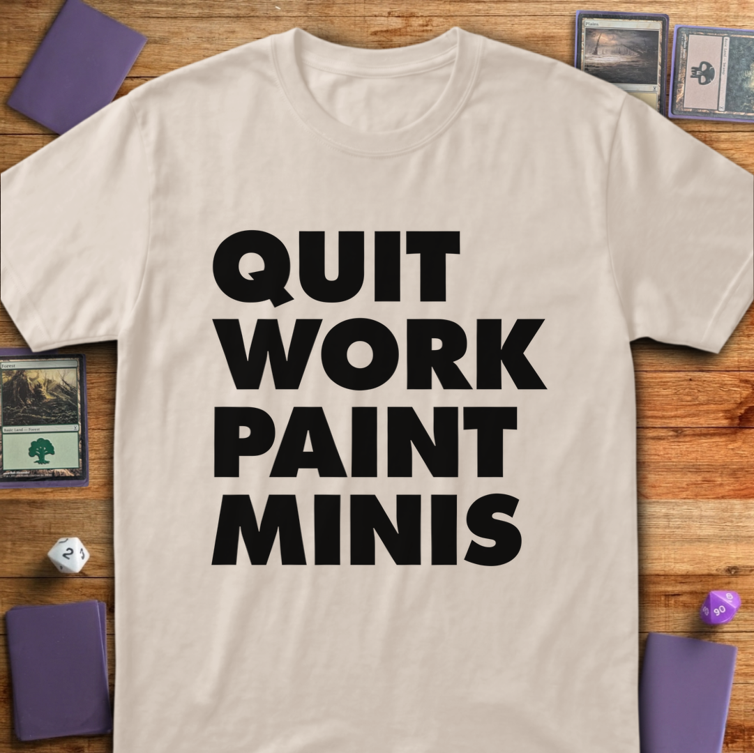 Quit Work Paint Minis - Sand