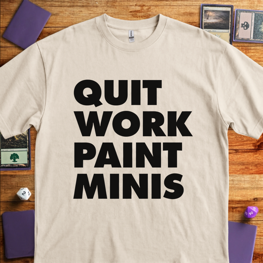 Quit Work Paint Minis - Sand