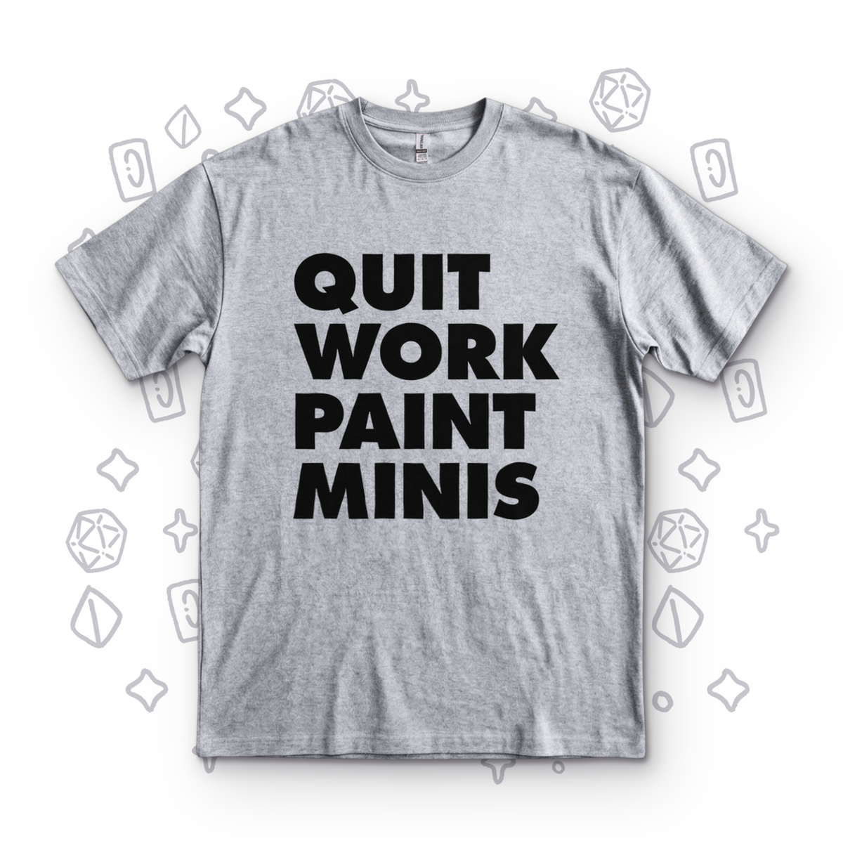 Quit Work Paint Minis - Sport Grey