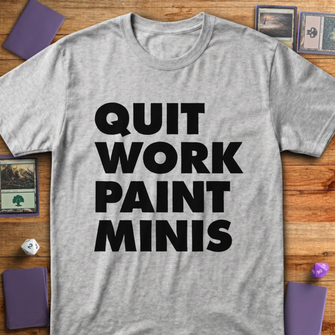 Quit Work Paint Minis - Sport Grey