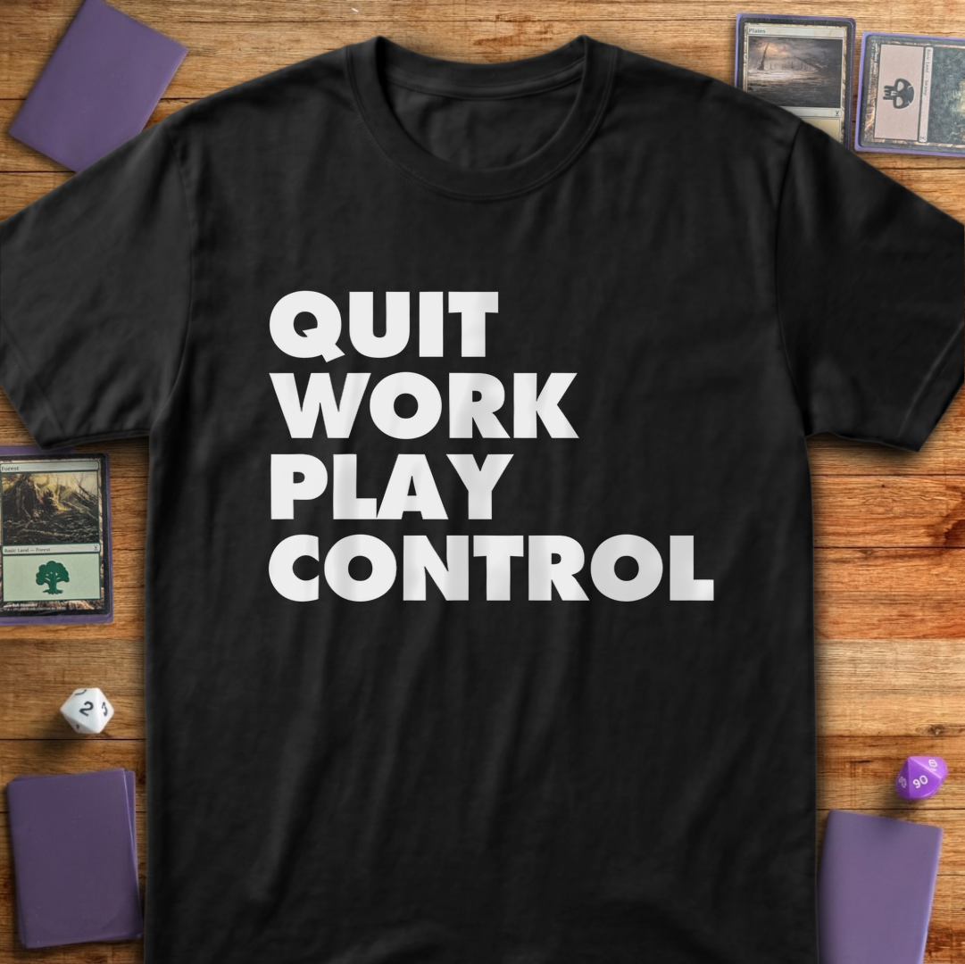 Quit Work Play Control - Black