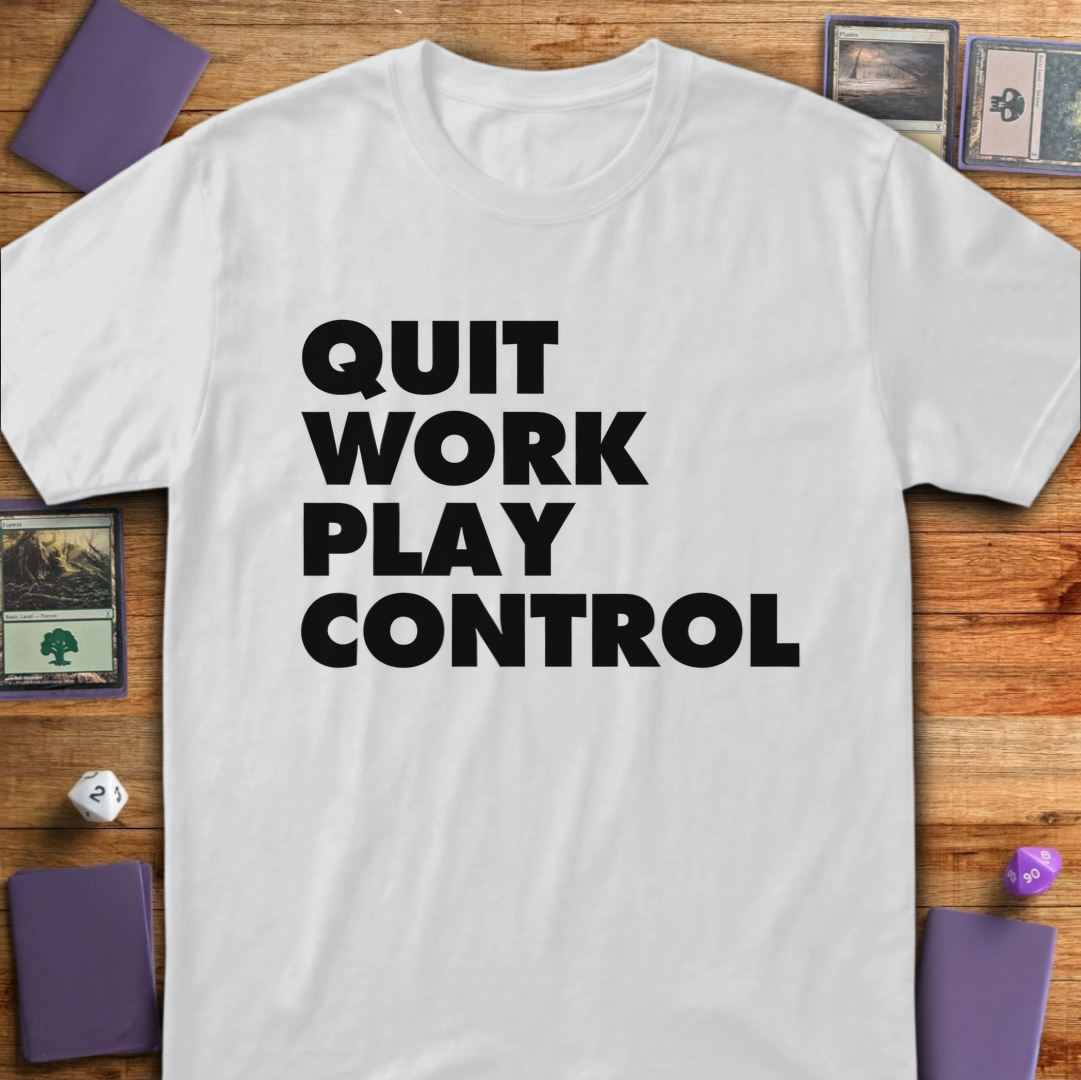 Quit Work Play Control - White