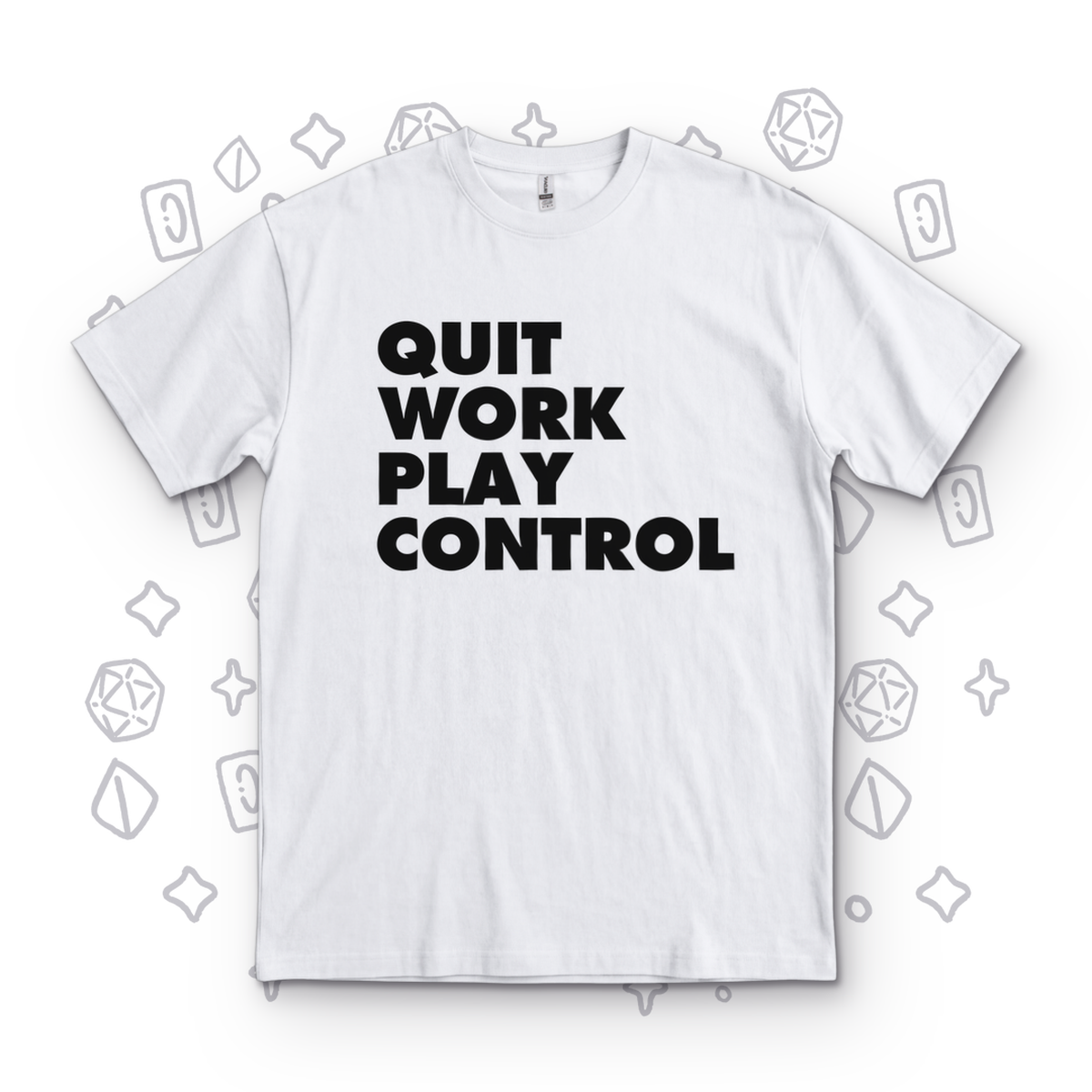 Quit Work Play Control - White
