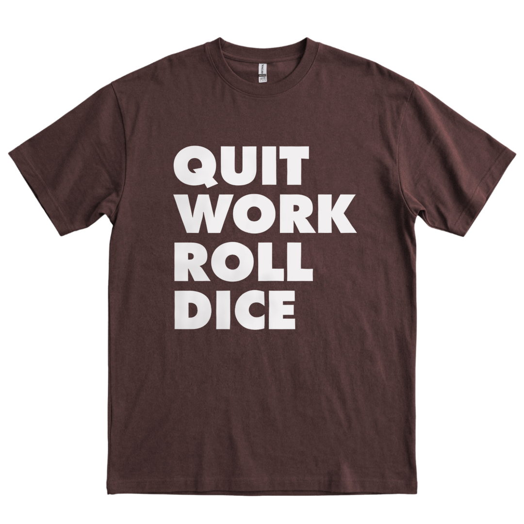 Quit Work Roll Dice - Dark Chocolate
