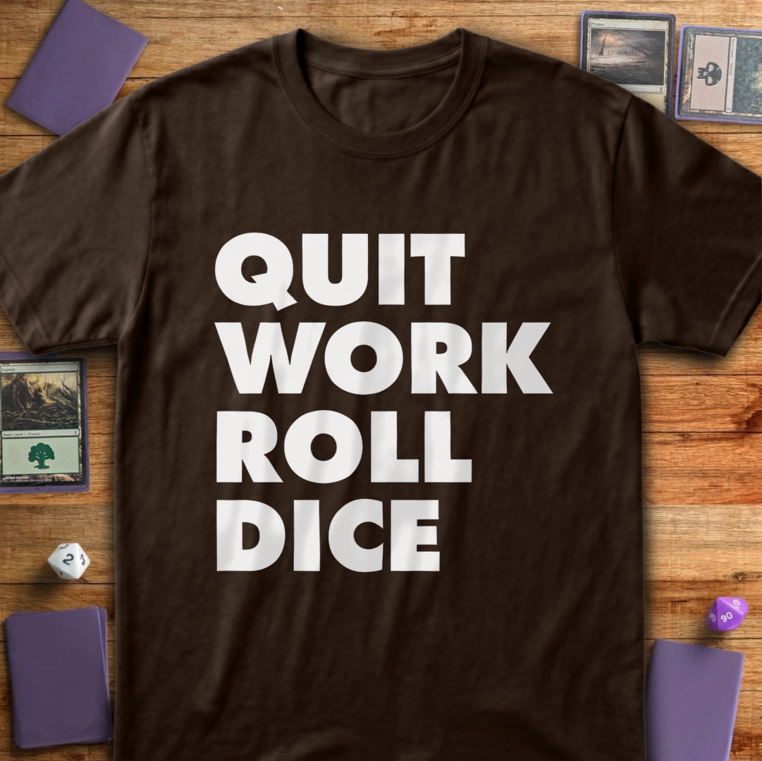 Quit Work Roll Dice - Dark Chocolate
