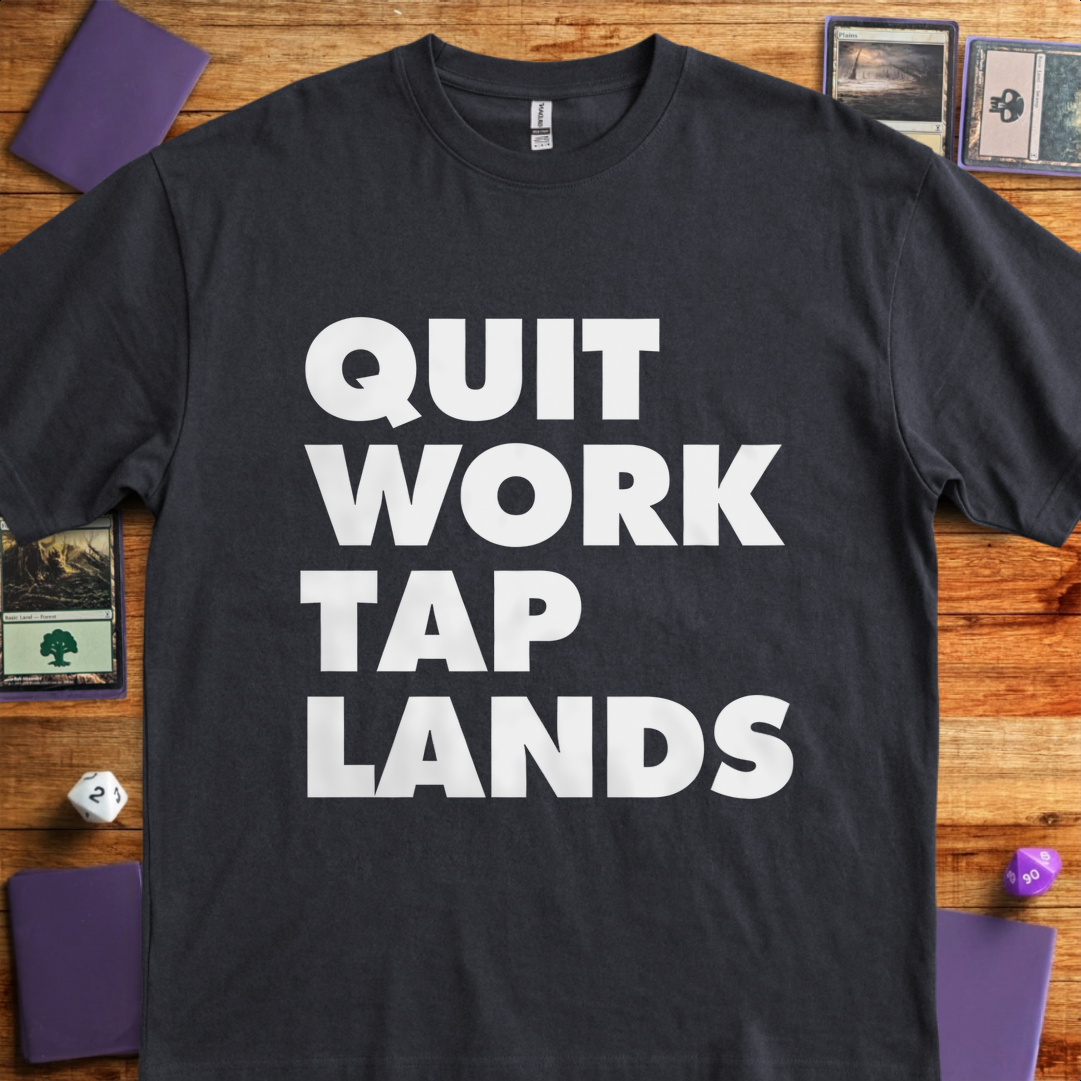 Quit Work Tap Lands - Black