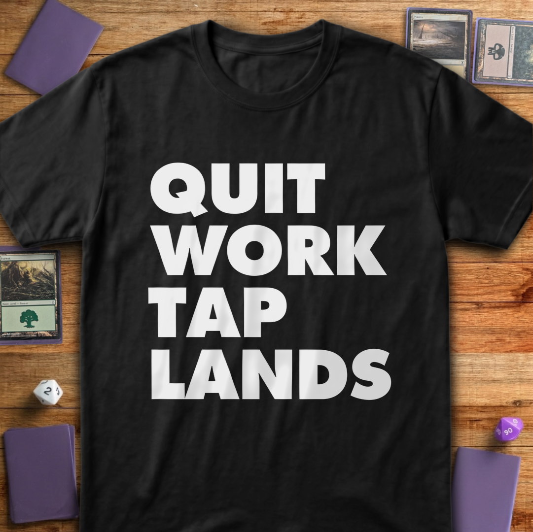 Quit Work Tap Lands - Black