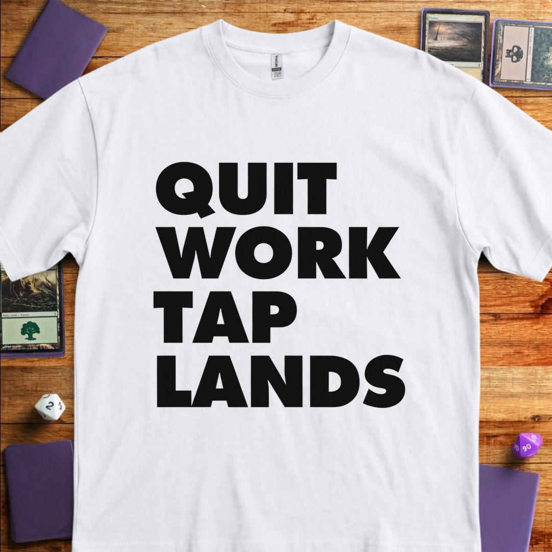 Quit Work Tap Lands - White