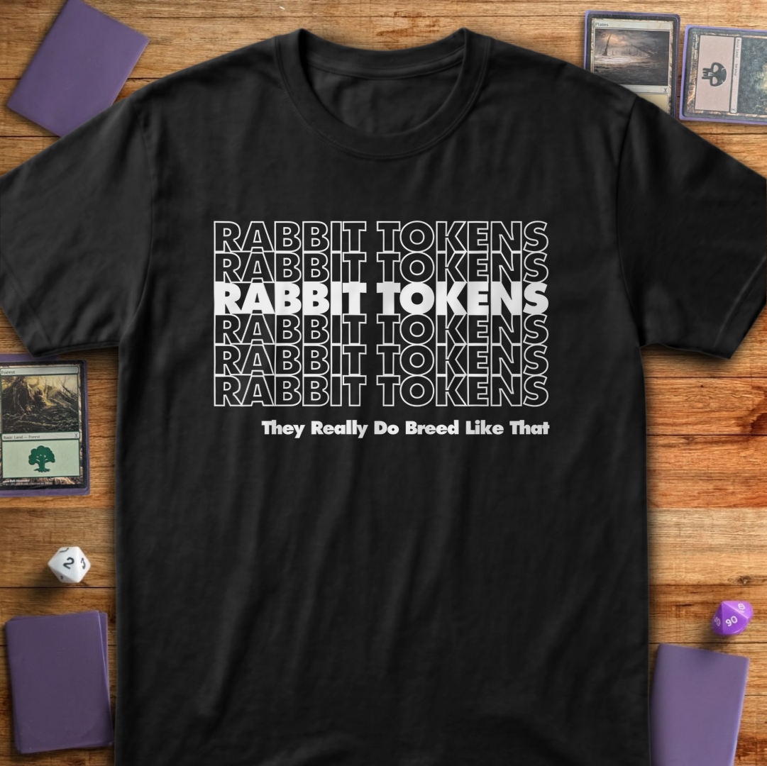 Rabbit Tokens - Black