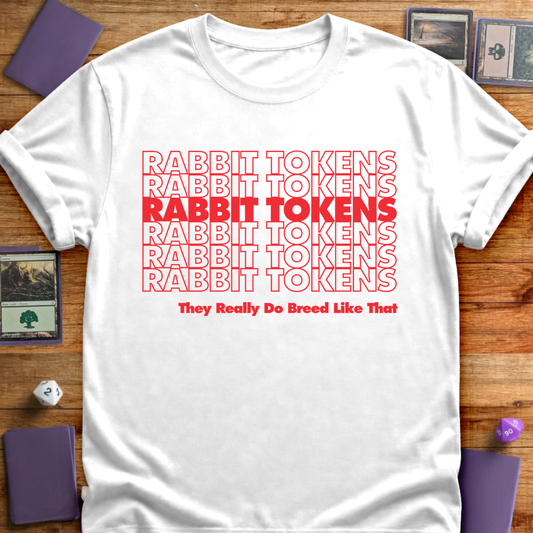Rabbit Tokens - White