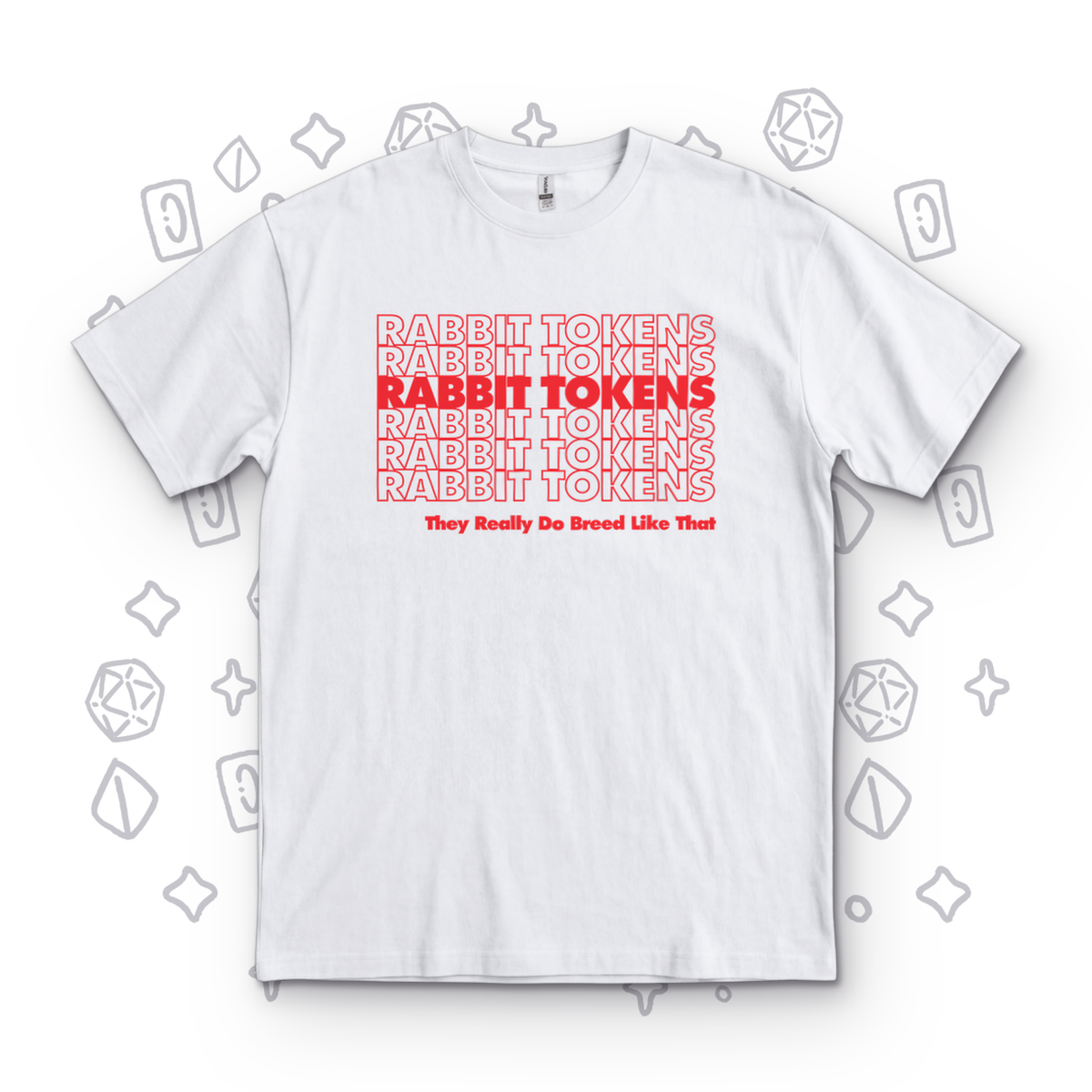 Rabbit Tokens - White