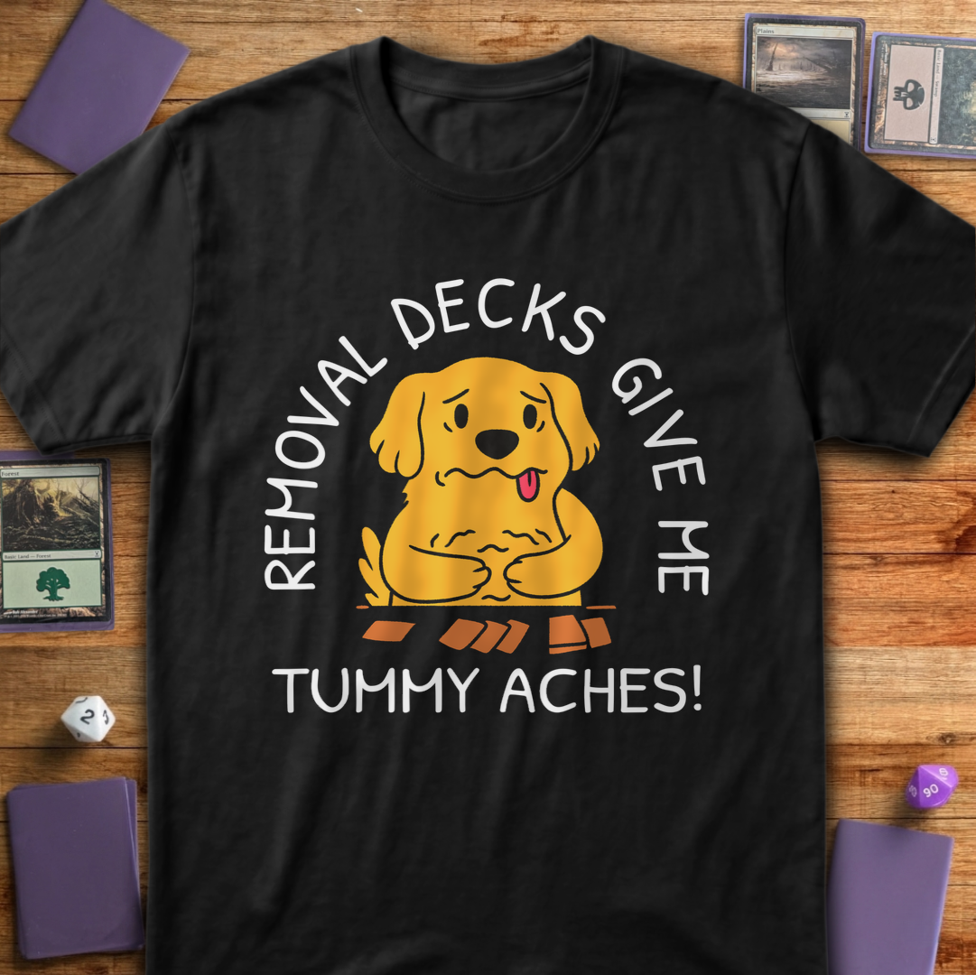 Removal Decks and Tummy Aches - Black