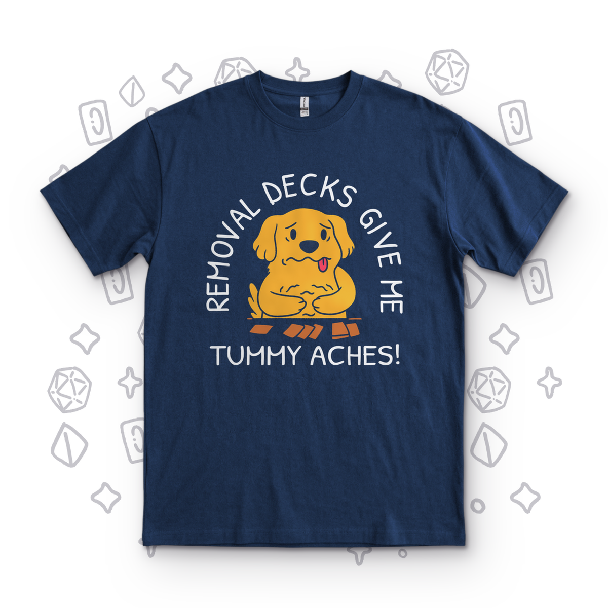 Removal Decks and Tummy Aches - Navy