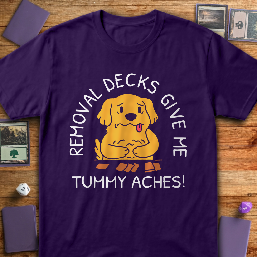Removal Decks and Tummy Aches - Purple