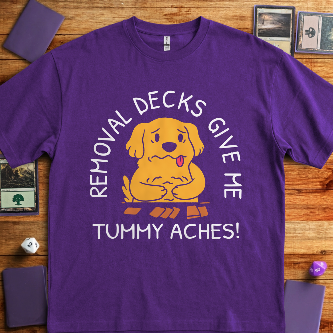 Removal Decks and Tummy Aches - Purple
