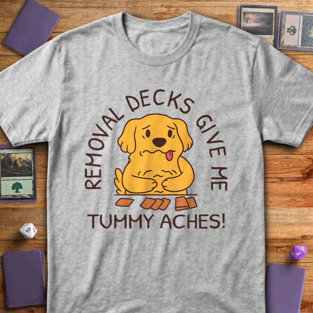 Removal Decks and Tummy Aches - Sport Grey
