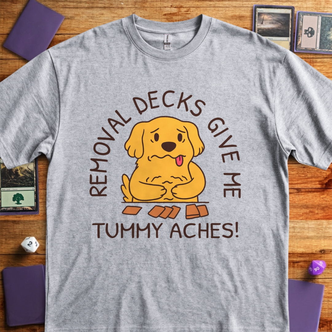 Removal Decks and Tummy Aches - Sport Grey