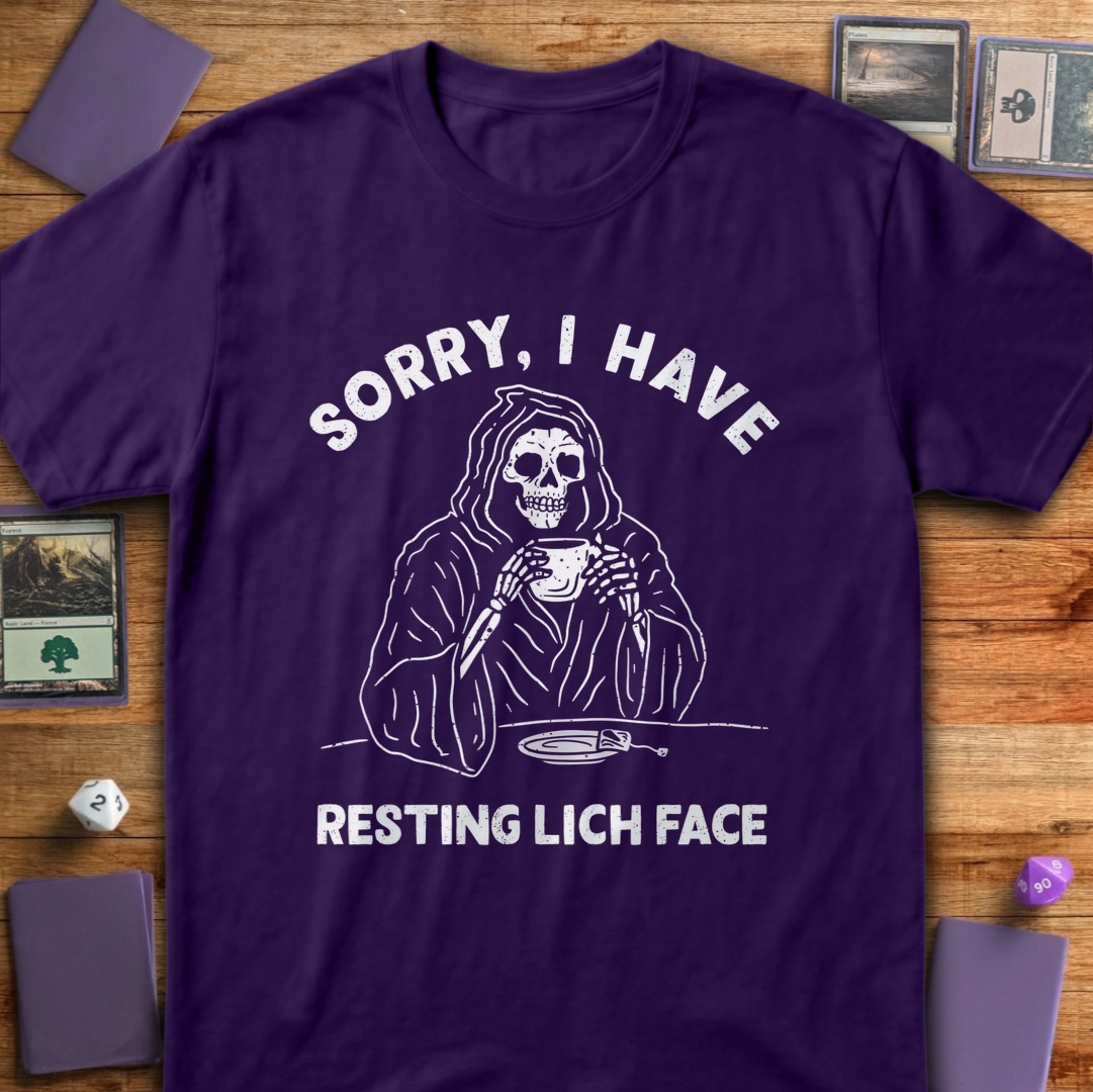 Resting Lich Face - Purple