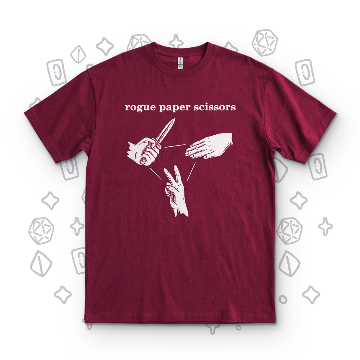 Rogue Paper Scissors - Maroon