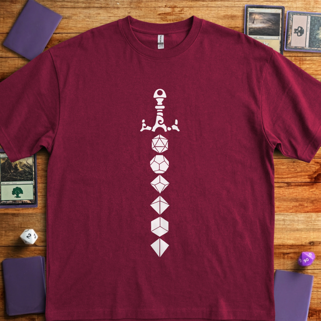 Roll for Damage - Maroon