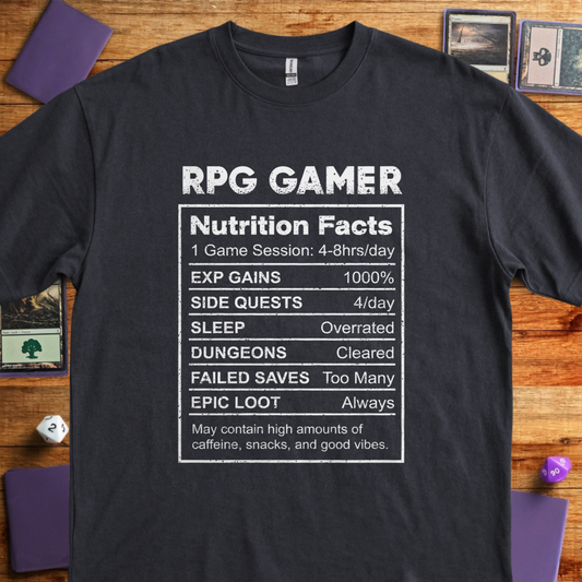 RPG Gamer Nutrition - Black