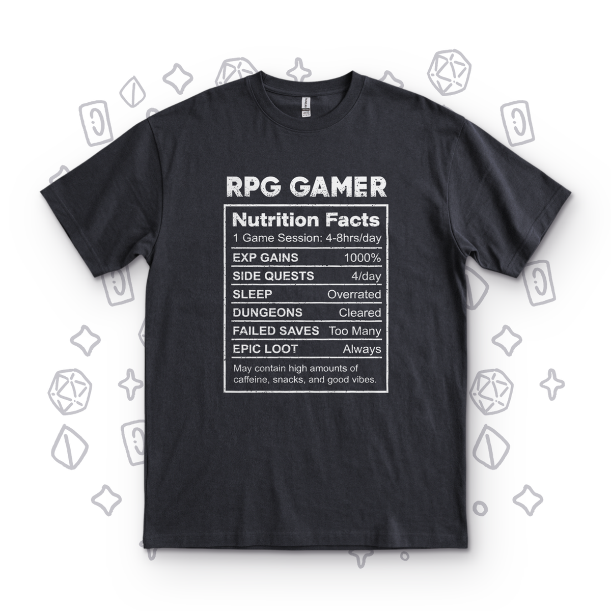RPG Gamer Nutrition - Black