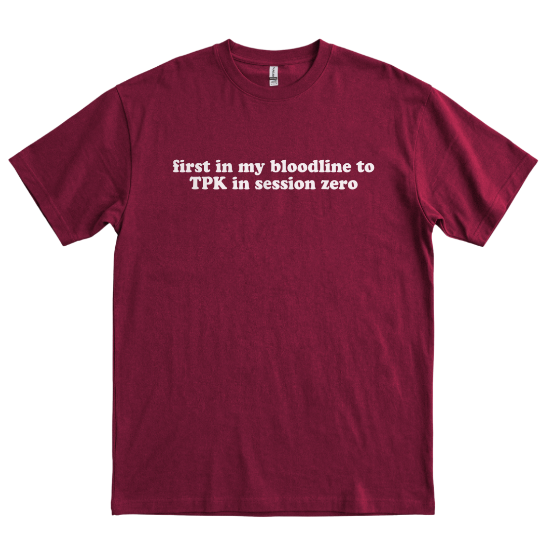 Session Zero - Maroon