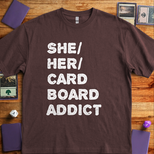 She Her Cardboard Addict - Dark Chocolate
