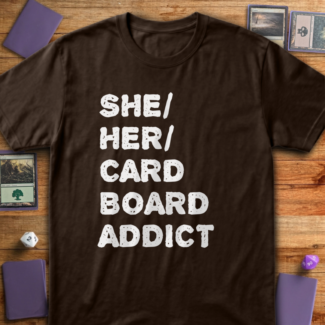 She Her Cardboard Addict - Dark Chocolate