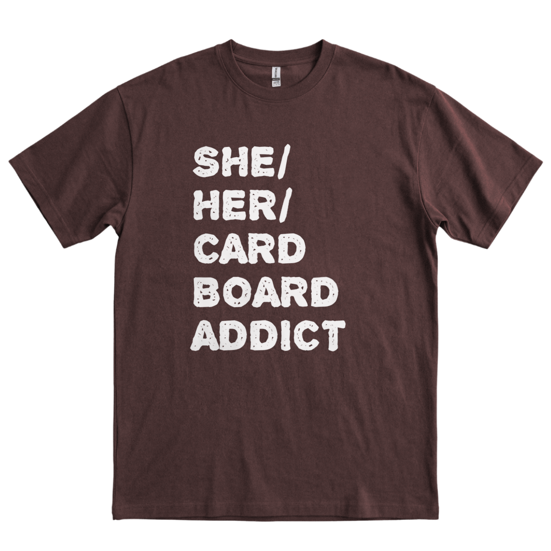 She Her Cardboard Addict - Dark Chocolate