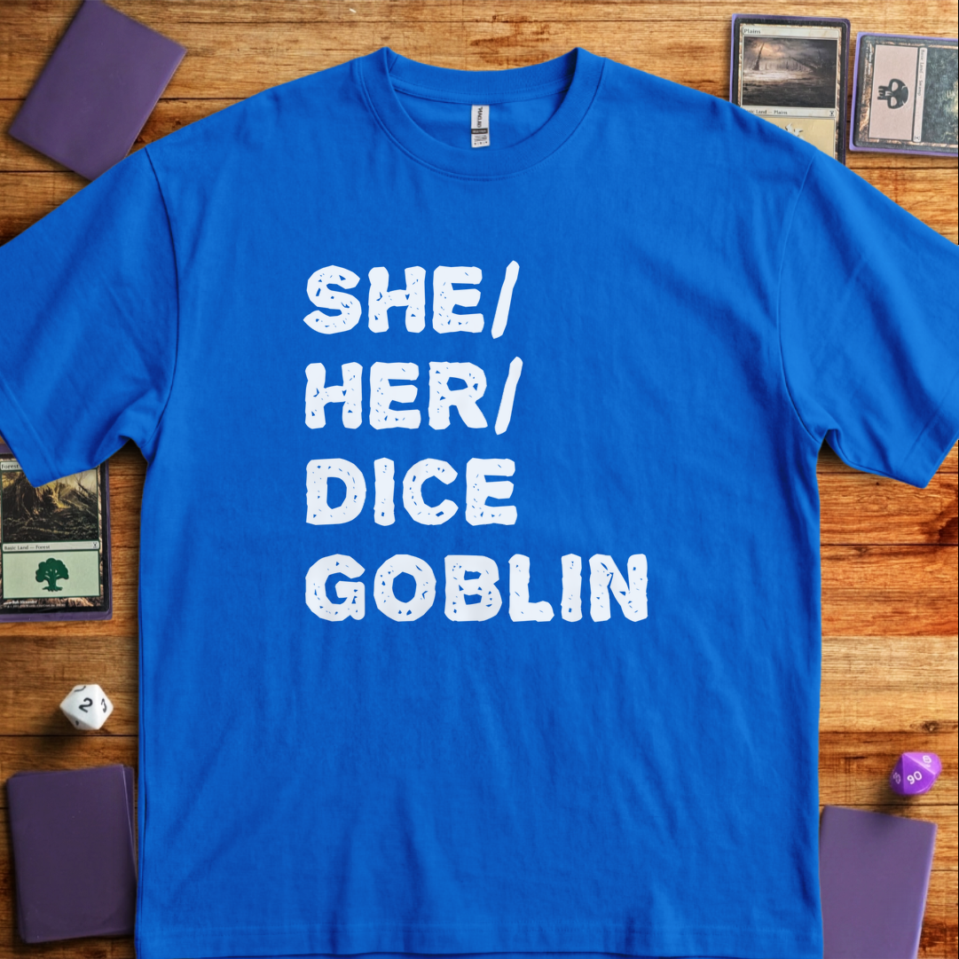 She Her Dice Goblin - Royal
